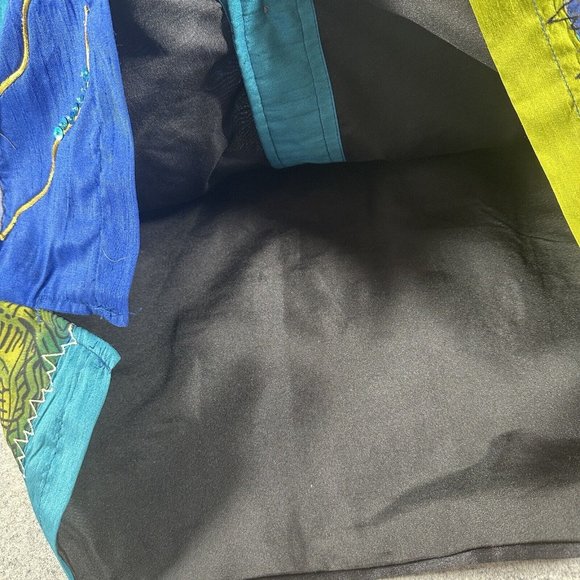 Marsh Landing Jacket Womens Medium Floral Embroidered Applique Patch Button up - Picture 13 of 15